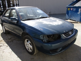 2002 TOYOTA COROLLA LE TEAL 1.8L AT Z15053